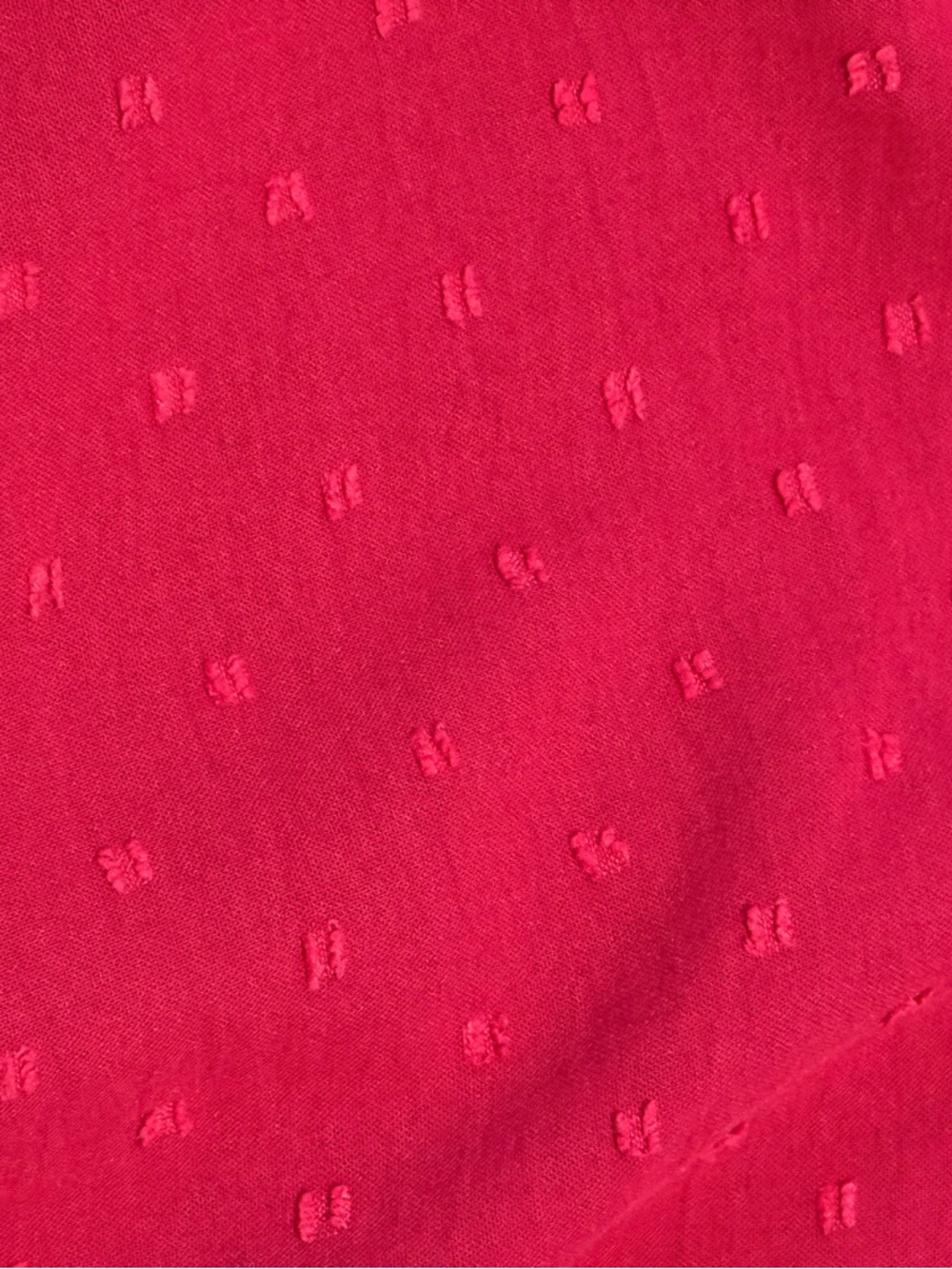 BloomChic Red Dotted Boatneck Tunic - Picture 4 of 4